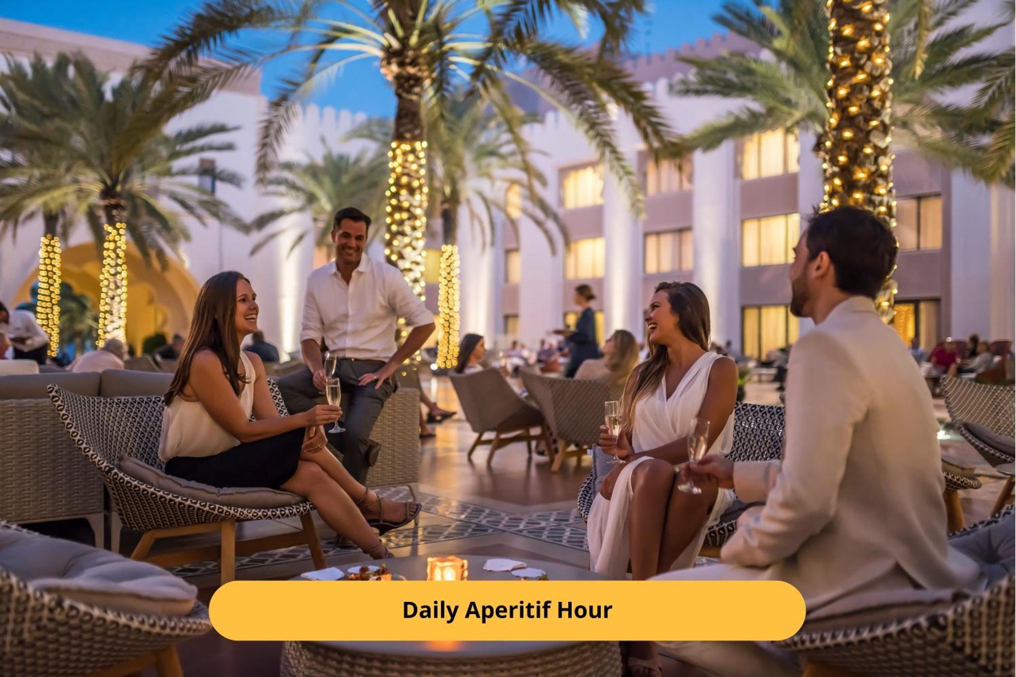 Shangri-La Al Husn, Muscat - Adults Only Resort Esterno foto Daily Aperitif Hour